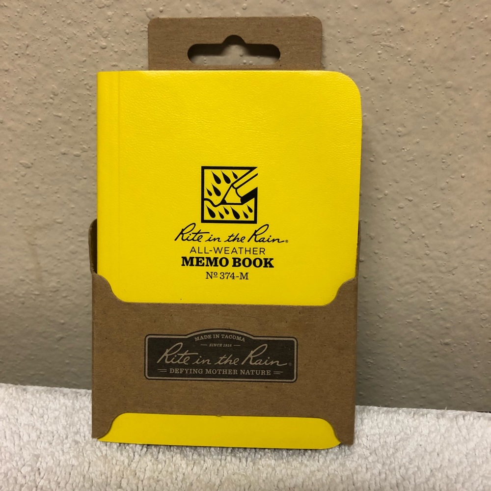 Rainproof Notebook